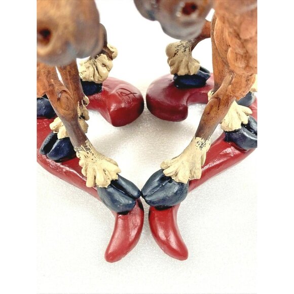 Big Sky Carvers Phyllis Driscoll Romeo Juliet Moose Resin Cake Topper Figurines - Picture 11 of 12